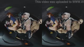 Tako sem navdušen nad Gotham gang bangom s BlackCat in Harley Quinn