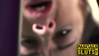 MILF busty supusă îndură distrugere anală dură înainte de cum în gură