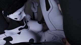 オー、プロジェクトパッションの射精シーン、ホットなブロンド魔女、AIセックスロボットガール、レッドヘッド！