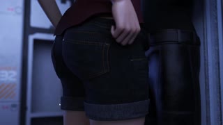 Redhead mlengkung dipacak dipukul kontol gedhe ngadeg ing Projekt Passion