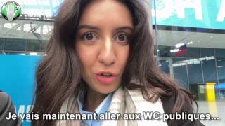 Ich werde hart gefickt in den Stadiontoiletten während eines Fußballspiels