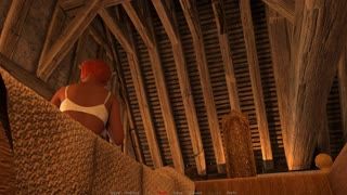 Rossa si dedica a un dettagliato dito lesbico e leccata di fica in Divine Ascension