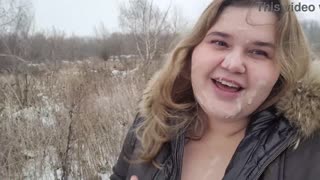 மழையில் அழகான பிபி஡பிள்யூ பிளாண்டின் பெரிய மார்புகளில் பெரிய முகவழிப்பு!