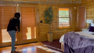 Vizinha Cowgirl Peituda de Kendale Montou para Passeio Selvagem, Pegou Pau Grande Negro como Pro!