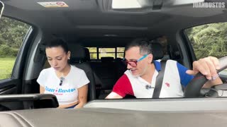 sol peterson showin’ off deepthroat skillz and testin’ that fuckin’ machine on da road