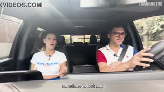 Sol Peterson zeigt Deepthroat-Skills und testet Fuck-Maschine