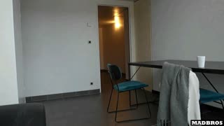 damn, got caught banging a stunning chick with a friend and she took a wild dp