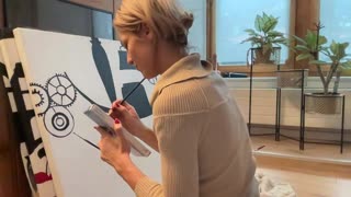 Blonde Pornstar Teases with Tight Wet Pussy and Solo Anal Play in Studio