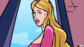 おとぎ話のパロディ動画を見てみて、王子が蒸し暑くて欲情した王女を救うシーンは必見！