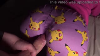 kinky rubbing turns creamy as he slips in unexpectedly