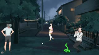 Nestydatá milf ukazuje velké prsa venku