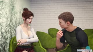 Lust Academy #123 sees her big tits sucked and licked in intense gameplay