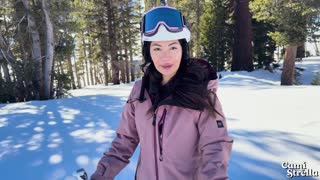 busty latina ski instructor drops big booty on fat cock in homemade pov vlog