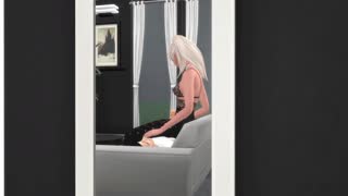 Zawołałem sąsiada, żeby podrażnić jego wał nogami w ciasnych pończochach