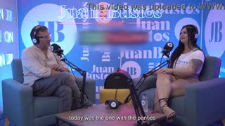 یقین نہیں انتونیلا جونز گرم پوڈ کاسٹ پر بلک بک کاک لیتی