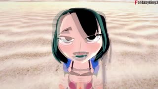 குவெனை பீச்சில் வன்முறை ப்ளோஜாப் செய்யும் போது பாருங்கள்... ஷியர் & PTRN இல் முழு POV செயல்