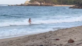 Stranger pounds my pussy on nude beach after sloppy blowjob POV