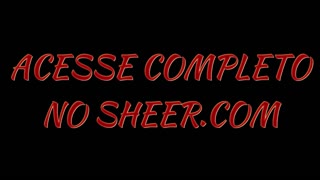 greedy brunette gulps every drop after doggy pounding on all fours