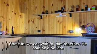 amateur babe sneaks kitchen creampie from surprise guest during real cheating hookup