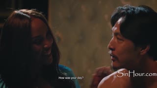 আমার ইবোনি ওয়াইফ কার্ভি এশিয়ানকে ডমিনেট করছে দেখছি - কনি পেরিগনন, অগাস্ট স্কাই