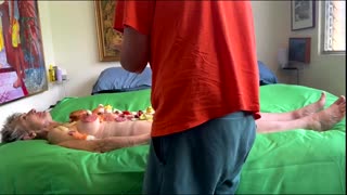 oh man i turned into a human charcuterie board for fucking