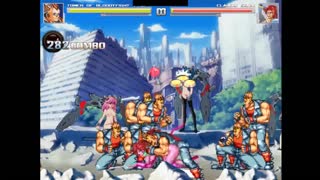 Kaj Claudia Doživlja v Tem Hentai Mugen Gangbangu?