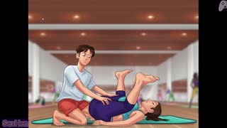 boom summertime saga ep3 threesome anal cowgirl ride n masturbation hentai explosion!