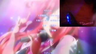 Goth MILF's huge tits heave with lust watching Imaria hentai episode 3