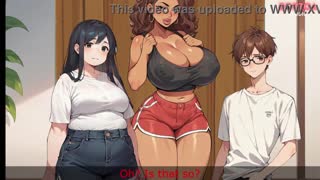 my first steamy bath with huge boobs 3d hentai girl