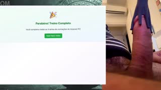 শক্তিশালী, মোটা 19 সেমি ককের জন্য ব্যায়াম সেশন যা ঘণ্টা পর্যন্ত টিকে