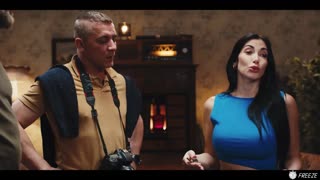 Submissive French Brunette With Fake Huge Boobs Gets Nipples Sucked And Pussy Eaten In Frozen Bdsm Scene