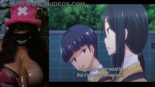 Big titted hotwife watches hentai Kimi wa Yasashiku Netorareru ep2!