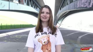 German Scout Picks Up Skylar Sweet for First Time Anal Casting Experience in Berlin