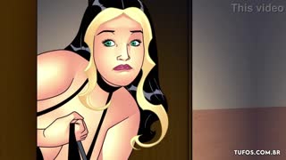 He sukeltavat kiellettyyn kolmen kanssa leluilla animoidussa intohimossa