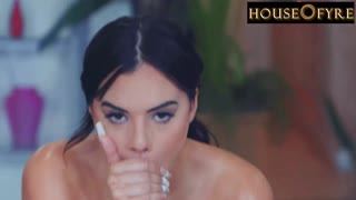 Nympho Violet Starr POV nyedot lan nunggang kontol kanthi emosi intens