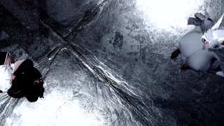 slutty bunny girl takes werewolf knot deep in doggystyle breeding