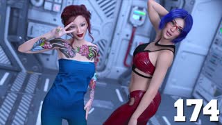 hey, why'd we miss that hot threesome in stranded in space episode 174?