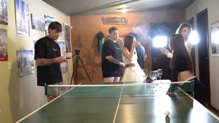 Strip-Pong stream s argentinskými pornohvězdami se rozpálí! Knock Knock Club