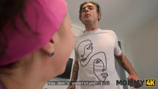 MOMMY4K. Over 50 Cougar Craves Wild Hardcore Sex