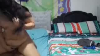 Holy fuck! Massaging this curvy Latina milf's fat round ass ends in wild pounding!