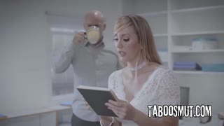 damn, that office harassment with busty Brett Rossi secretary has me deepthroatin her boss