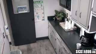 Lesbian Coworkers Ravish Big Ass Boss with Pussy Licking Orgy!