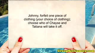 पूल पार्टी 18+ लड़कियां वाइल्ड ऑर्गी के बाद गॉसिप!