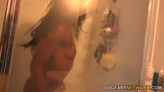 ana foxxx havin' threesome with white guys... interracial pounding rocks!