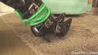 gianna michaels and luscious lopez embark on a group sex adventure, blowing cock together