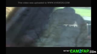 amateur girlfriend does hardcore action in her car
