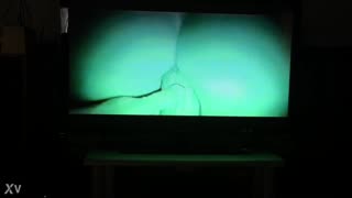 Uopfordret amatørkæreste doggy analpuling