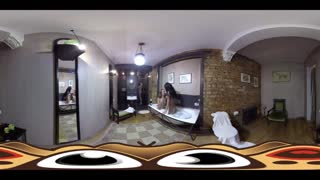 Vr porno houkutteleva kylpyjuhla 360:ssa