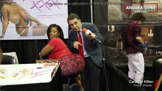 andrea diprè dominates caramel kitten's twerking curves in bold hardcore pounding