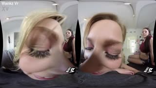 threesome with your gf and her sexy friend! (vr)